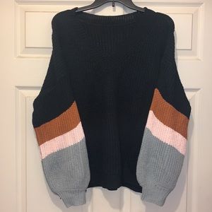 Cozy knit sweater — oversized!